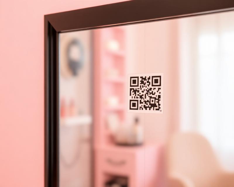 Beauty & Nail Salons — Mirror decals