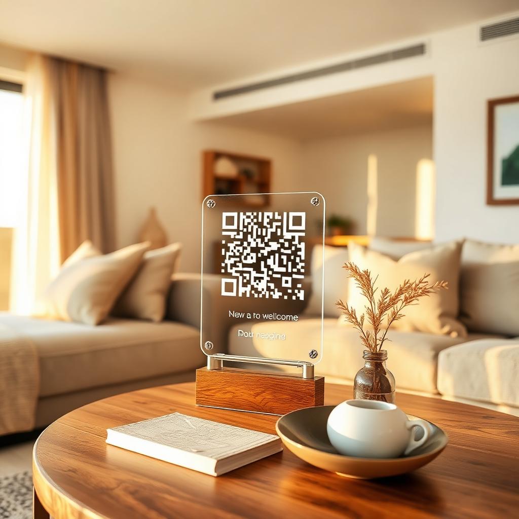 Airbnb & Rental Guest QR