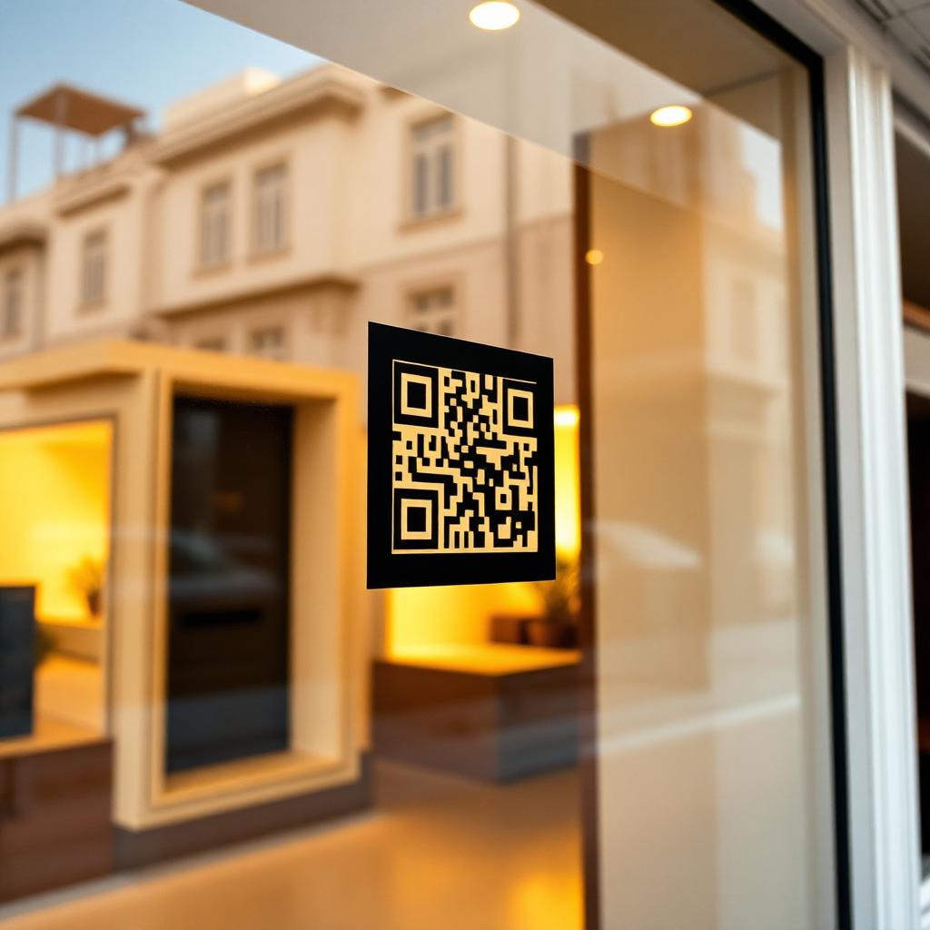 Window QR Stickers