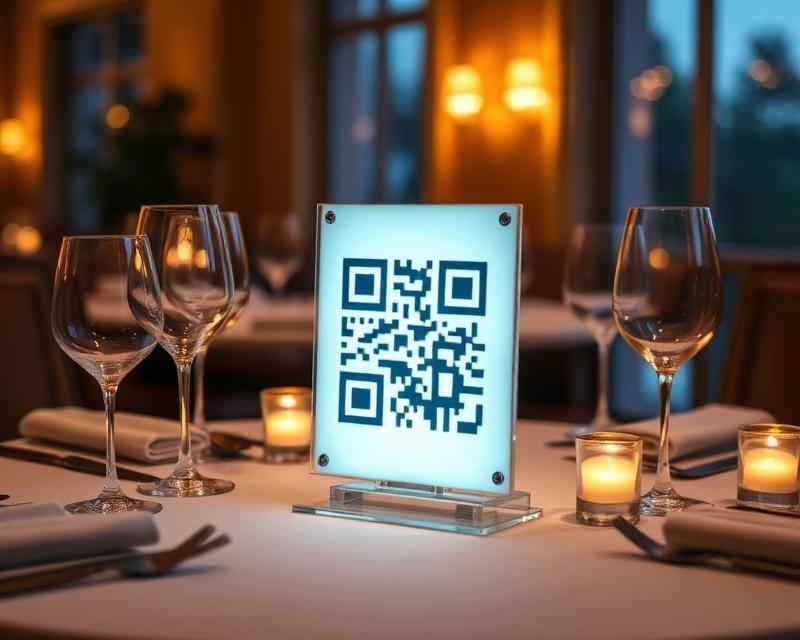 Restaurants & Bars — Acrylic table signs